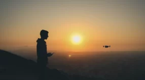 formation-drone-coucher-de-soleil